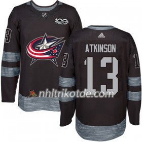 Blue Jackets Trikot Cam Atkinson 13 1917-2017 100th Anniversary Adidas Schwarz Authentic - Herren